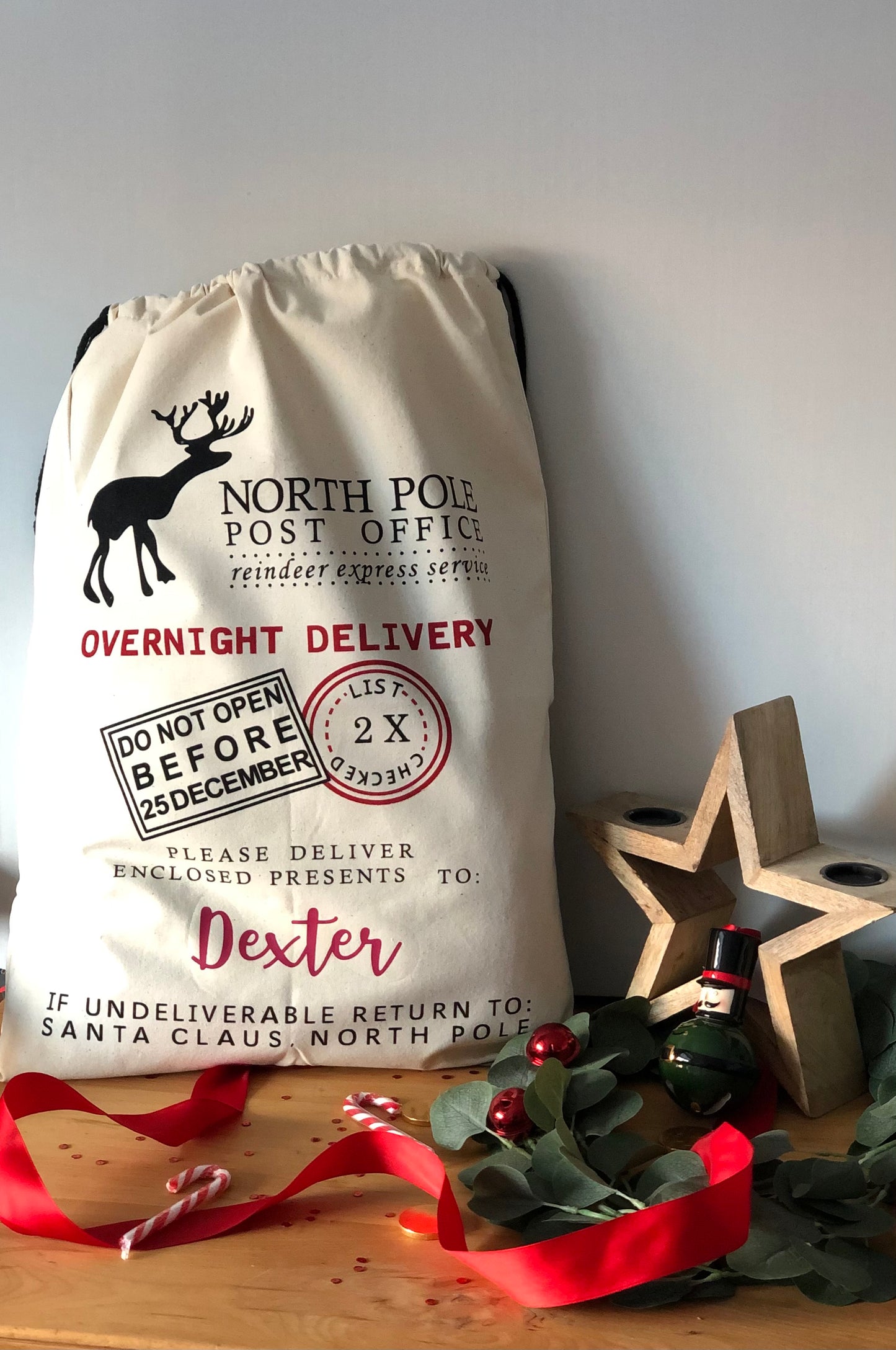 Personalised Christmas Sack XL