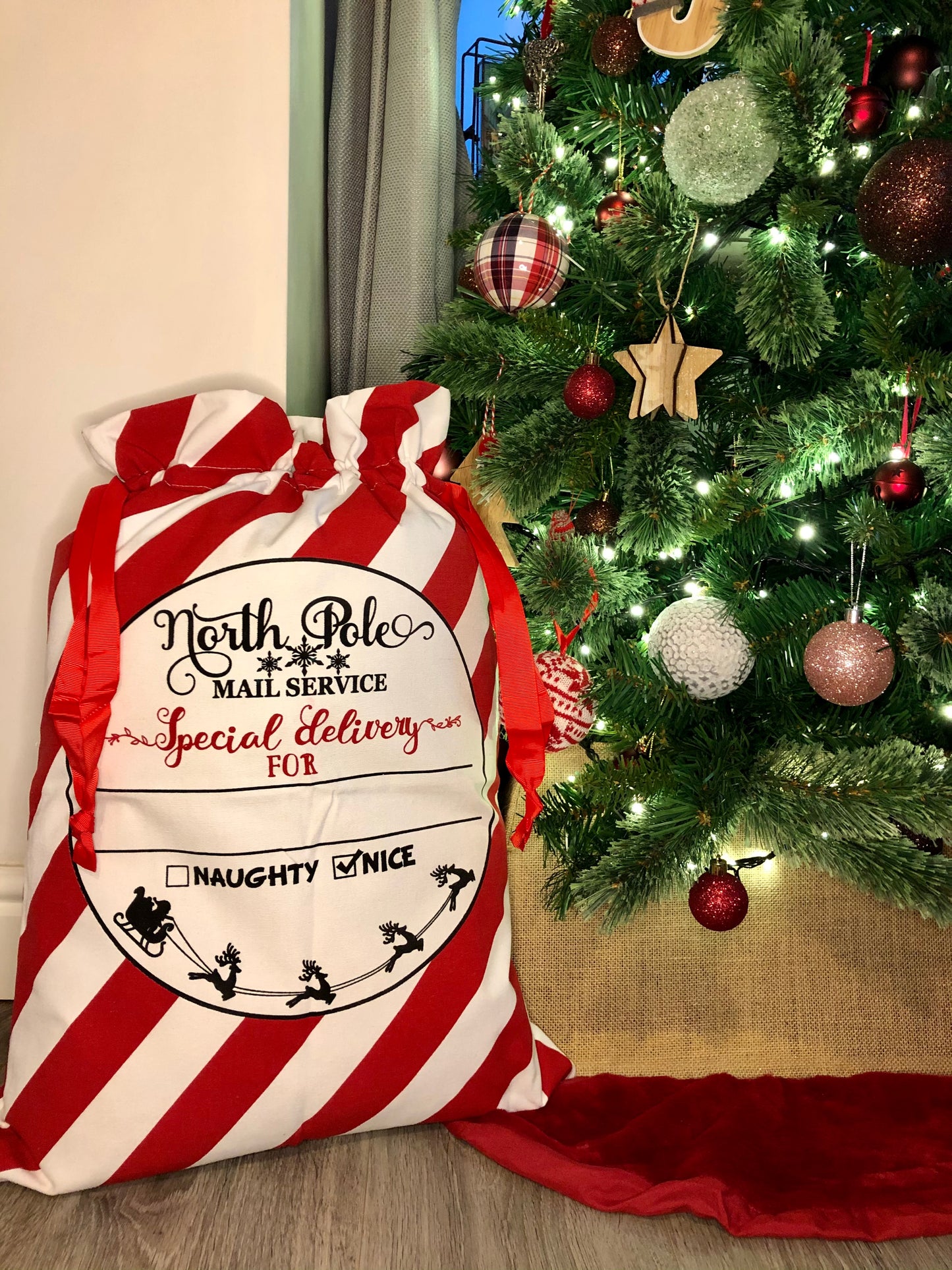 Personalised Christmas Sack XL